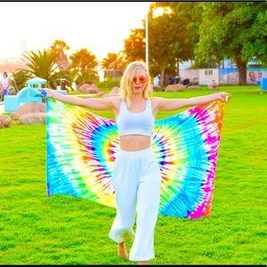 RyeDye Rainbow Tapestry // Neon Dream